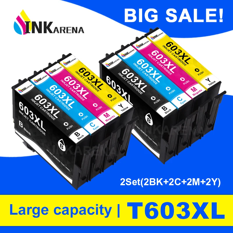 

Совместимый чернильный картридж T603XL 603XL