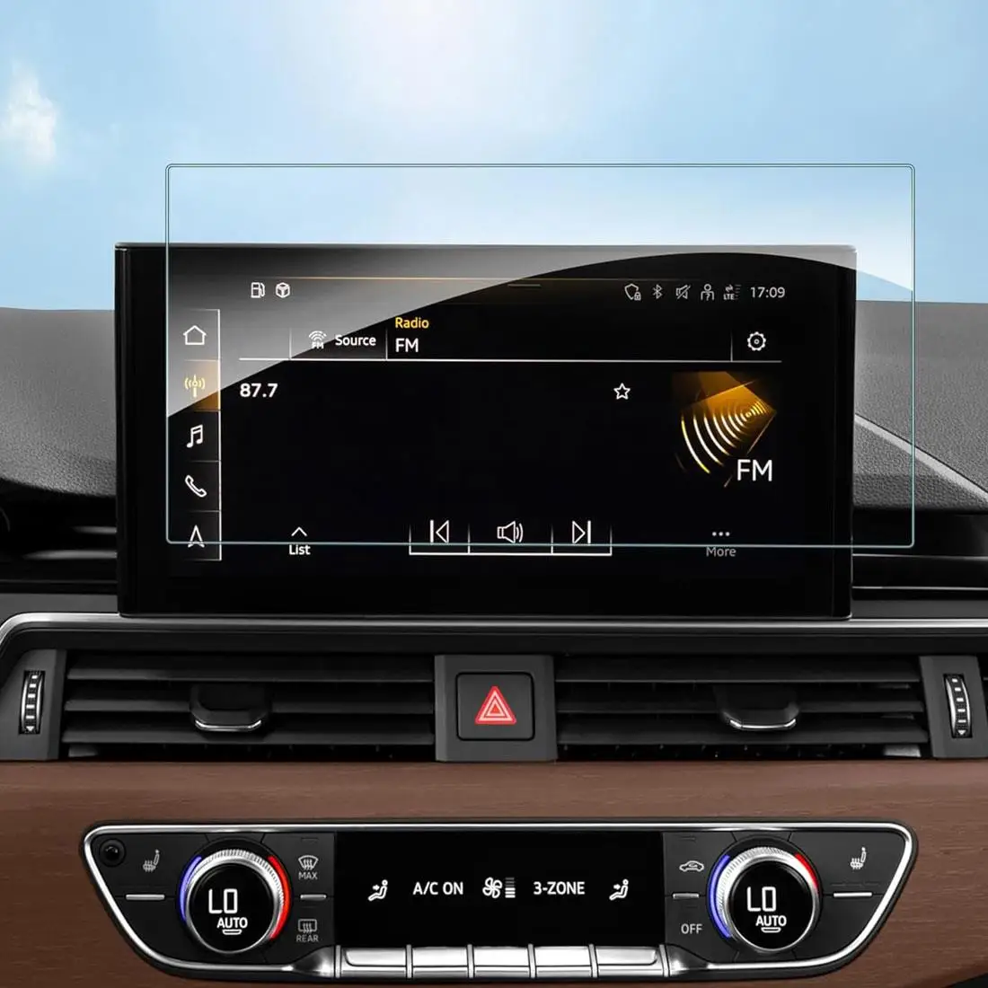 

Защитная пленка из закаленного стекла для Audi A4 A5 S5 2020 2021 2022, автомобильные аксессуары для GPS-навигации и защиты от царапин
