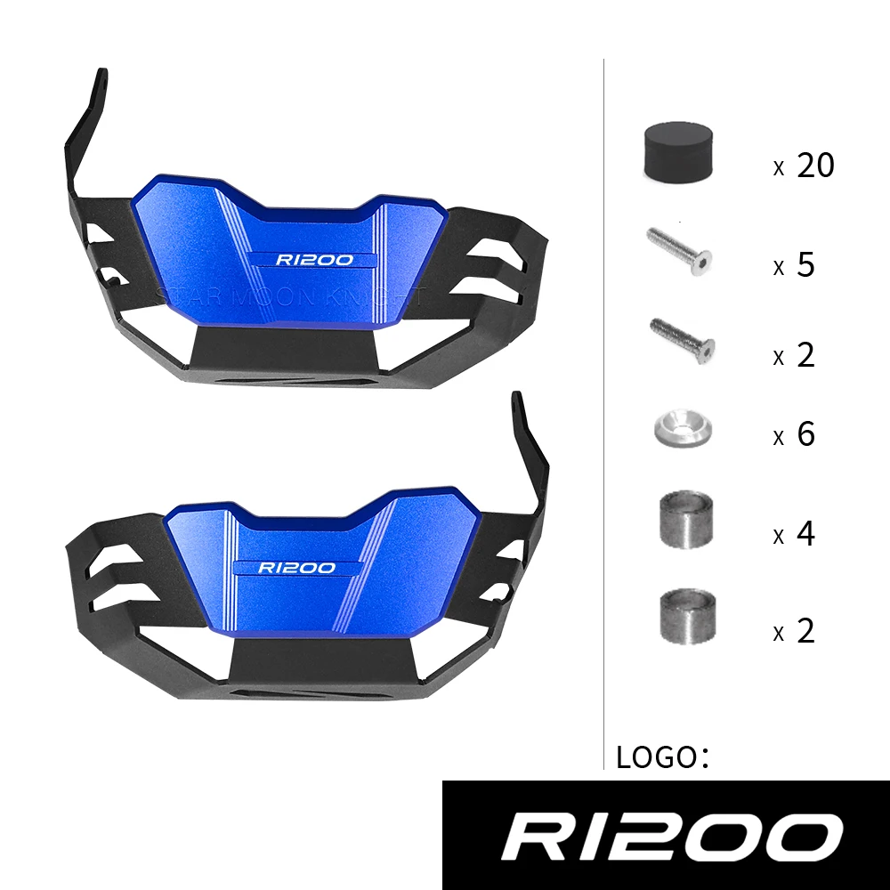 Для BMW R1200R R1200GS R 1200 GS R RnineT R nineT мотоциклетные защита двигателя головки блока цилиндров Защитная крышка цилиндр защита