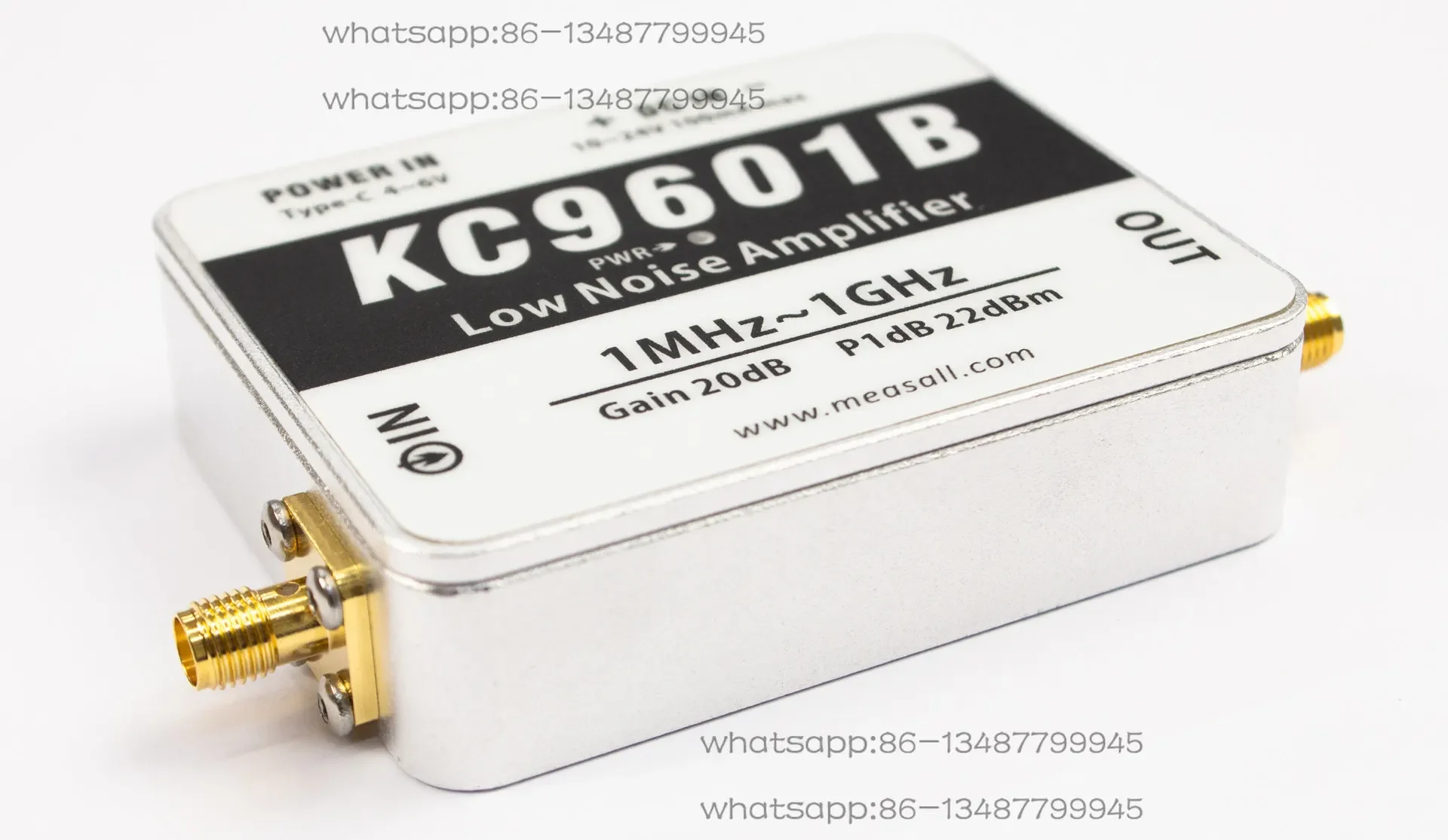 KC9601B 1 ГГц высокочастотный малошумящий усилитель LNA с питанием от USB, высоким коэффициентом усиления и высокой линейностью (art.: 3920da2da7d0c) - 3920da2da7d0c