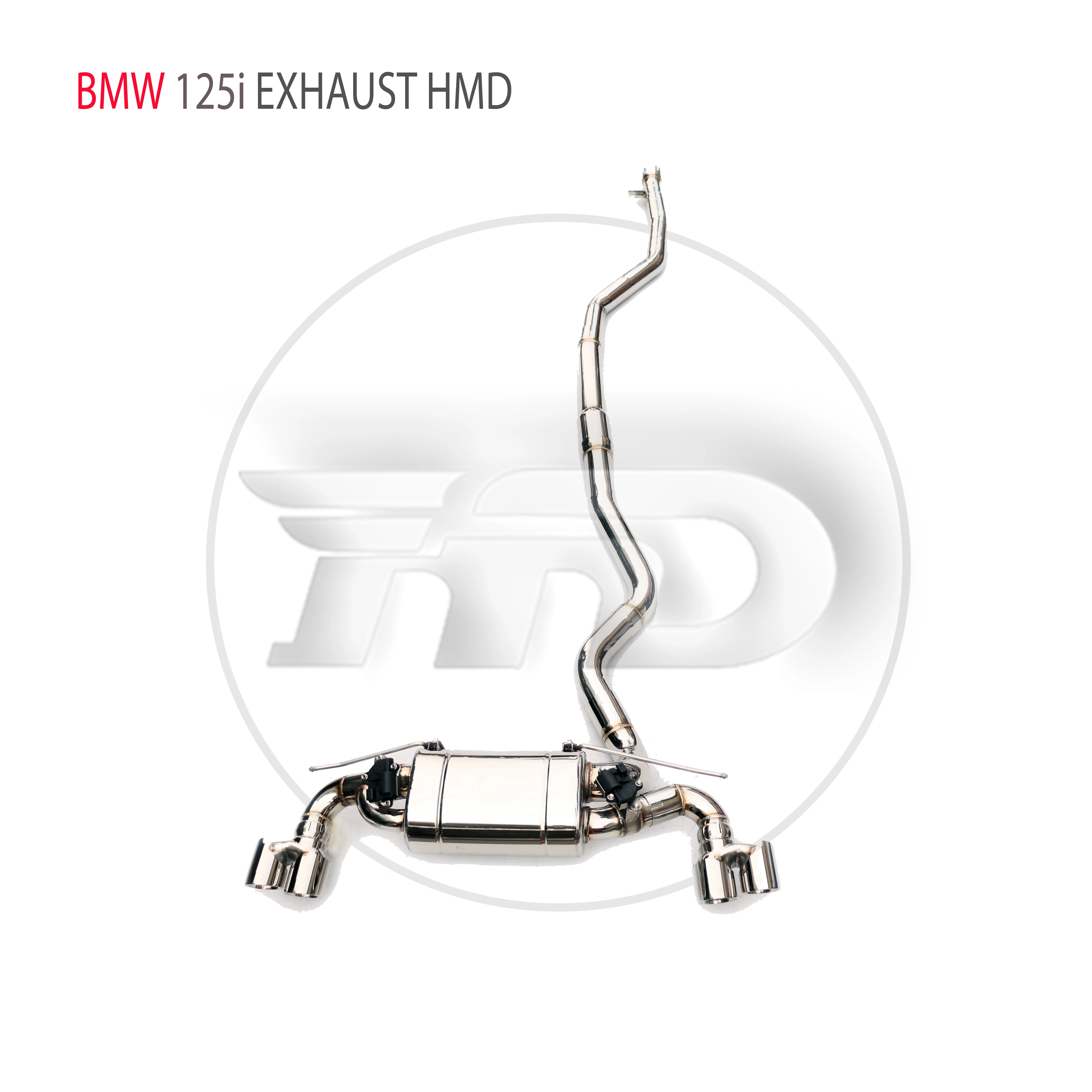 

HMD Stainless Steel Exhaust System Performance Catback for BMW 125i 135i F20 Auto Accesorios Electronic Valve Muffler