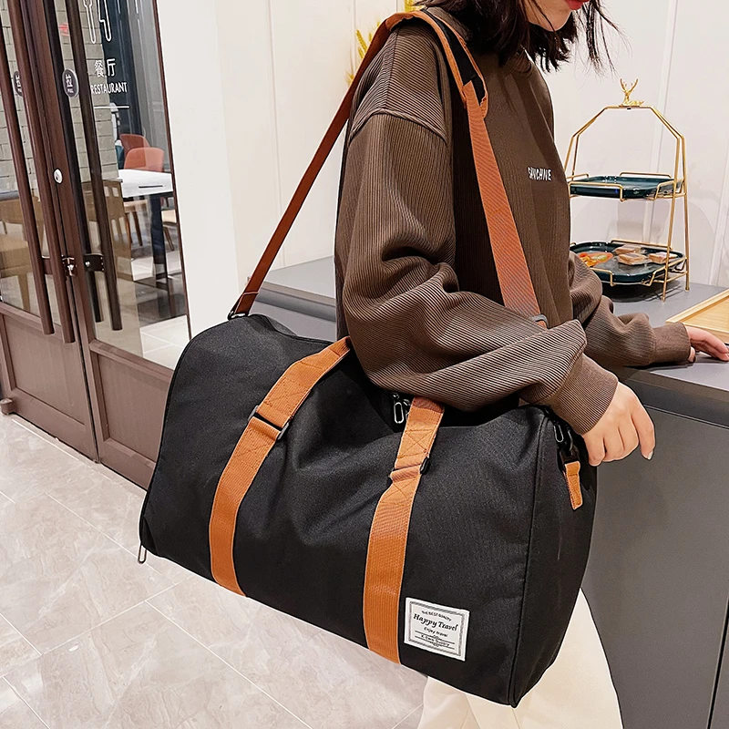 High Quality Large Capacity Travel Bag Men And Women Store Clothes Quilt Cross-Carrying Business Trip Boarding Duffel Bag M645