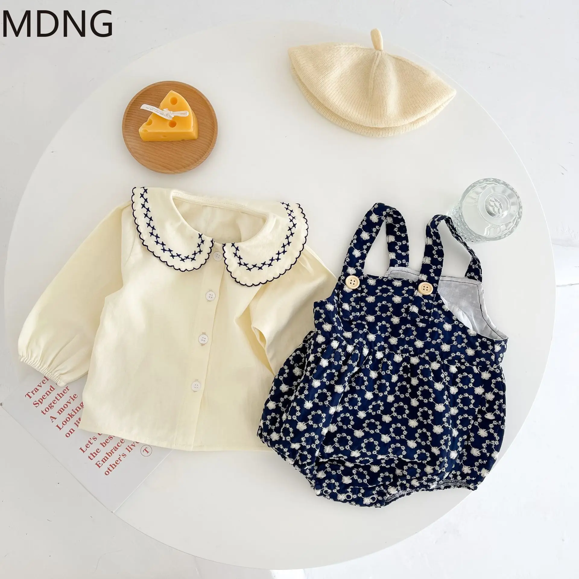 

Baby 0-3years Newborn Infant Baby Girls Clothes Set Ruffles Long Sleeve Rompers Leopard Strap Dress Autumn Spring Outfits