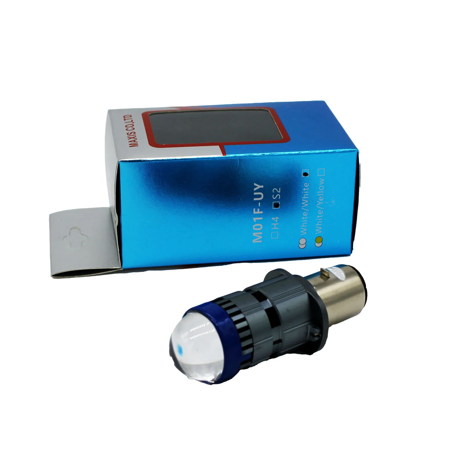 Мотоциклетные лампы проектора S2 BA20D 70 Вт 6000 лм