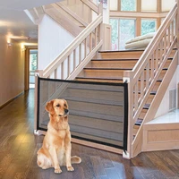 safety dog gate ingenious mesh dog fence for indoor and outdoor safe pet dog gate safety enclosure pet supplies dog accessories
