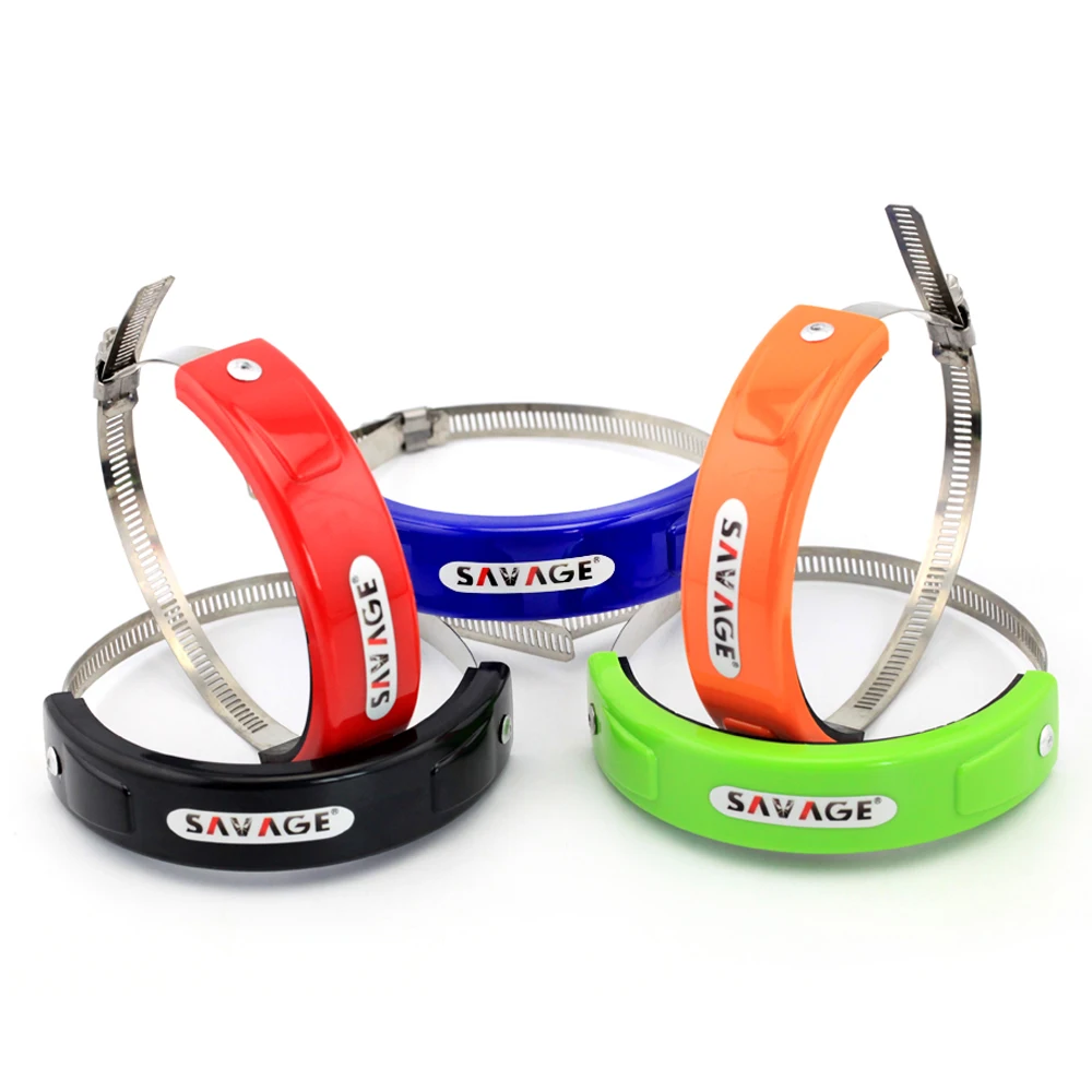 Глушитель/круглый Овальный протектор выхлопных газов может покрываться для SUZUKI