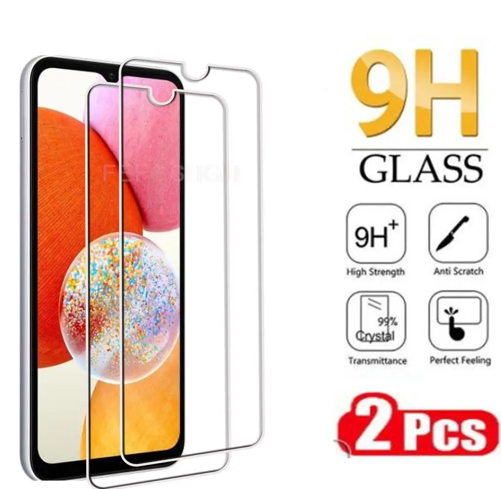 

Оригинальное защитное закаленное стекло для Samsung Galaxy A14 5G 4G 6,6 GalaxyA14 A145F A146B A146P, защитная пленка для экрана