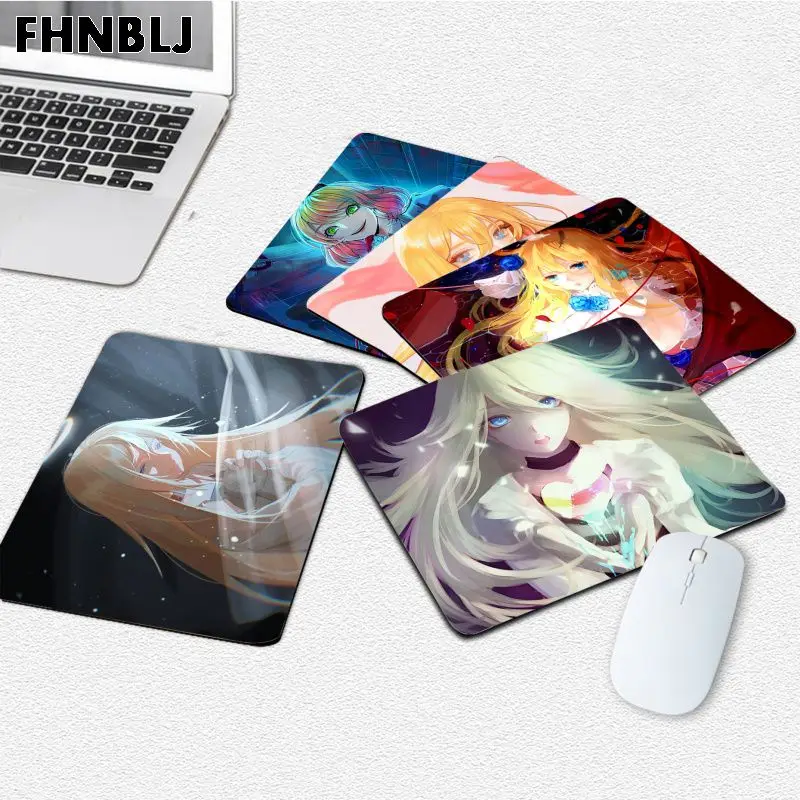 

Angels Of Death Small Table Mat Student Mousepad Computer Keyboard Pad Games Pad Desk Mat Writing Desk Mats