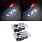 Светодиодный проектор для дверей автомобиля, ламсветильник с логотипом Ghost Shadow для Skoda Octavia Superb Roomster Old Febia, 2 шт.