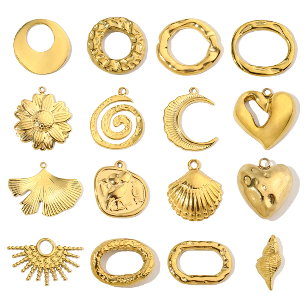 3 шт./лот шикарные геометрические подвески из нержавеющей стали сделай сам