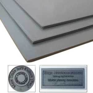 Серый лазерный резиновый лист формата А4, 1 шт., выдерживает масляное истирание, точная гравировка, штамп Печатный герметик дюйма, 29x2 мм