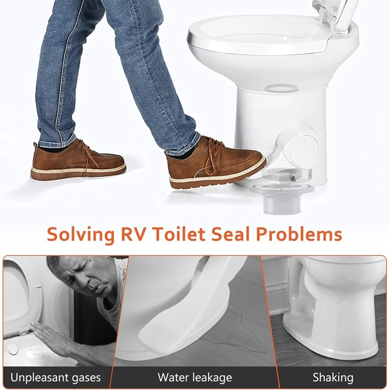 Уплотнение для туалета RV и 3-дюймовый комплект фланцев 385345892 385311652 385311658 300/310/320