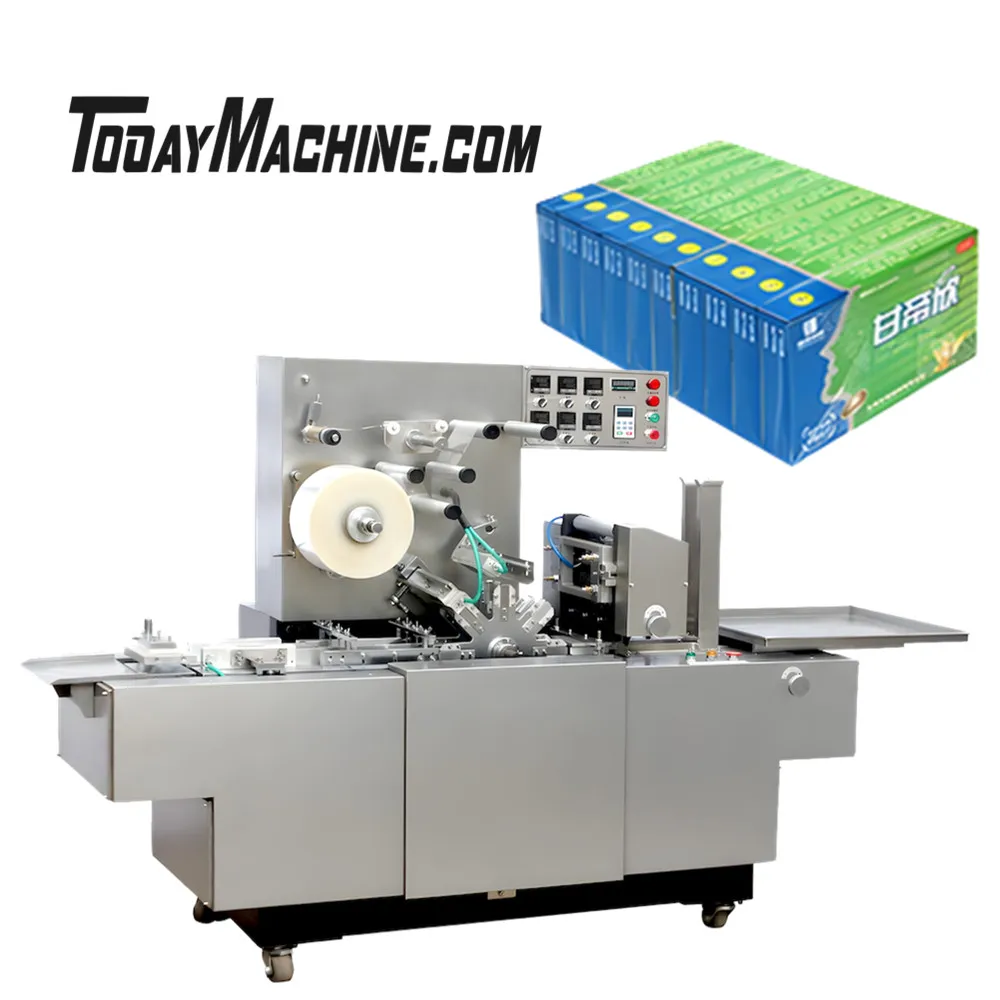 Автоматическая 3D-машина для упаковки целлофана духов с прозрачной пленкой