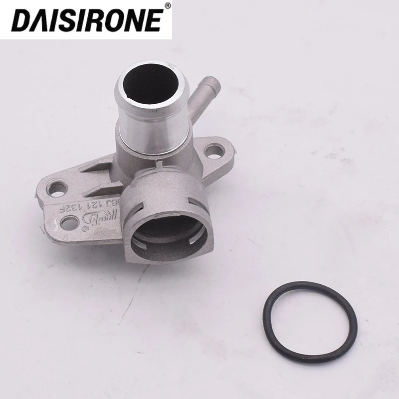 

Aluminum Water Coolant Hose Connector Flange For Tiguan Passat B7 CC Golf MK6 A3 Q3 TT Skoda Octavia 06J121132F 06J 121 132 F