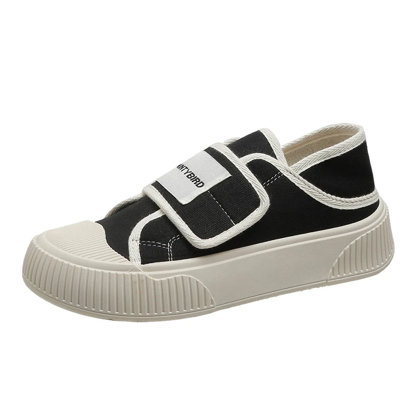 For Women With Thick Soles Casual Fashion Black White 여성