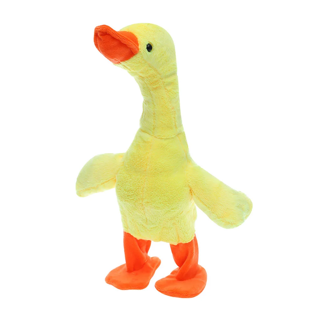 

Without Little Yellow Neck Lift Child Scrump Plush Repeating Animal Toys Talking