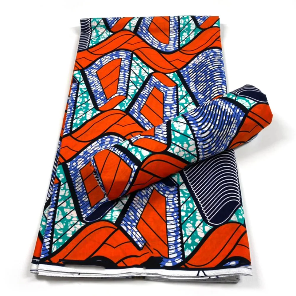 2022 Высококачественная хлопковая восковая ткань африканские принты воск Анкары