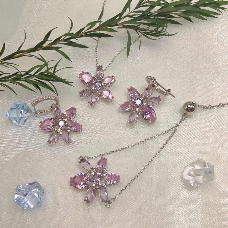 Женский Комплект Украшений С Серьгами