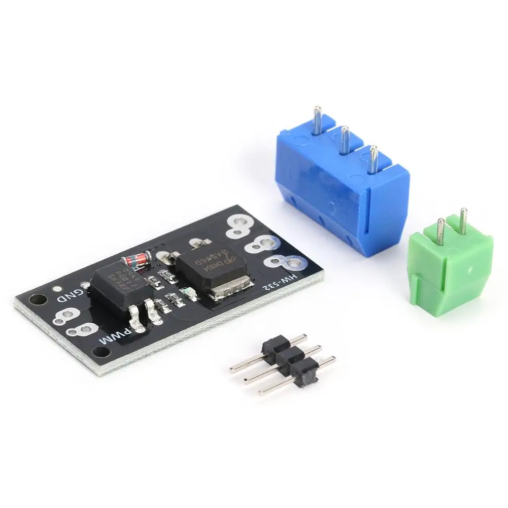 

D4184 PWM Speed Regulation Isolated MOSFET MOS Tube FET Module w/Optocoupler Replacement Relay Board High/Low Level Controller