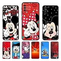 cell soft case coque for moto g stylus edge g30 one fusion g60 g50 g8 plus g9 play hyper 20 disney mickey minnie mouse print