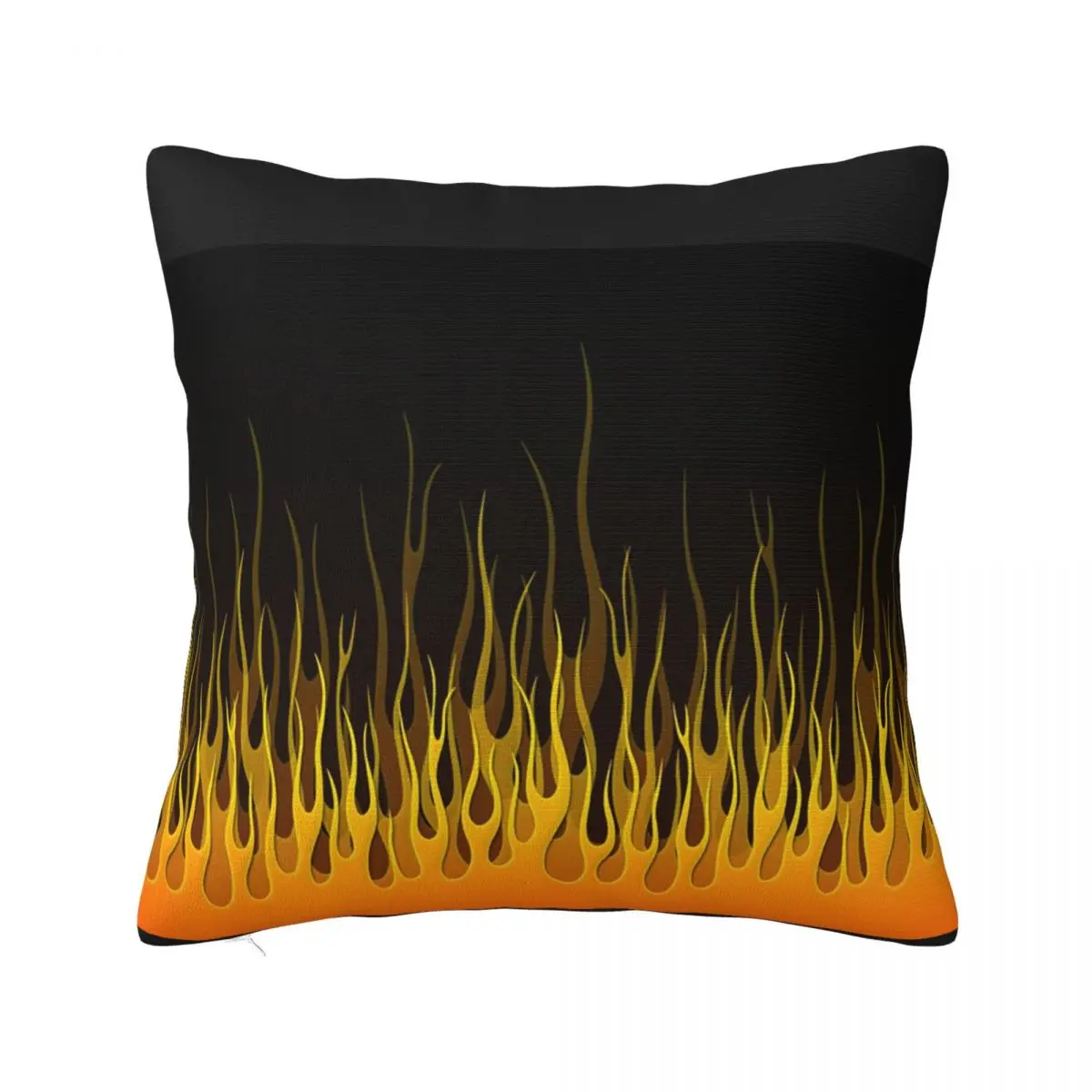 

Fire Design Pillowcase Printed Fabric Cushion Cover Decorations Throw Pillow Case Cover Home Zippered 40X40cm