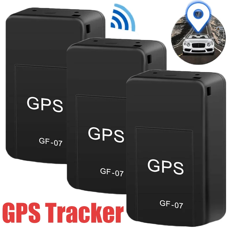 

GF-07 Mini GPS Tracker Real Time Tracking Car Anti-Theft Anti-lost Locator Strong Magnetic Mount SIM Message Positioner