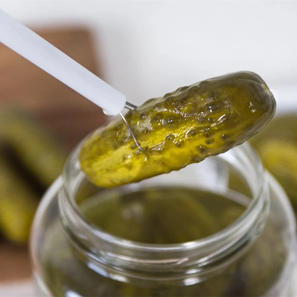 

Pickle Picker Stainless Steel And Plastic Luxury Pickle Clips To Hold Food Grabber Tools Kitchen Accessories