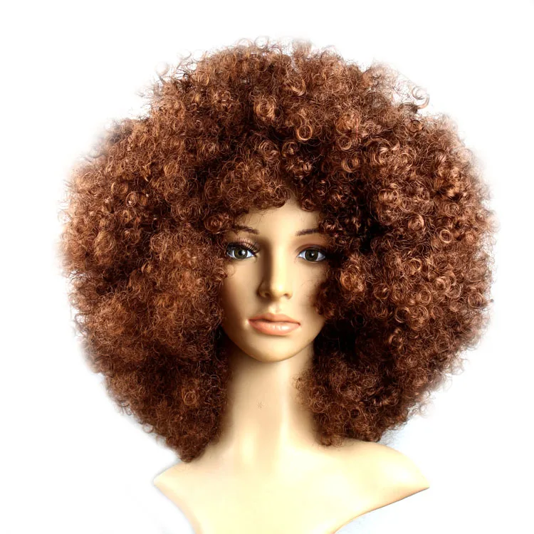

Wholesale Halloween Short Curly Wigs Colorful Halloween Wig For Trolls Elf Cosplay Clown Wig