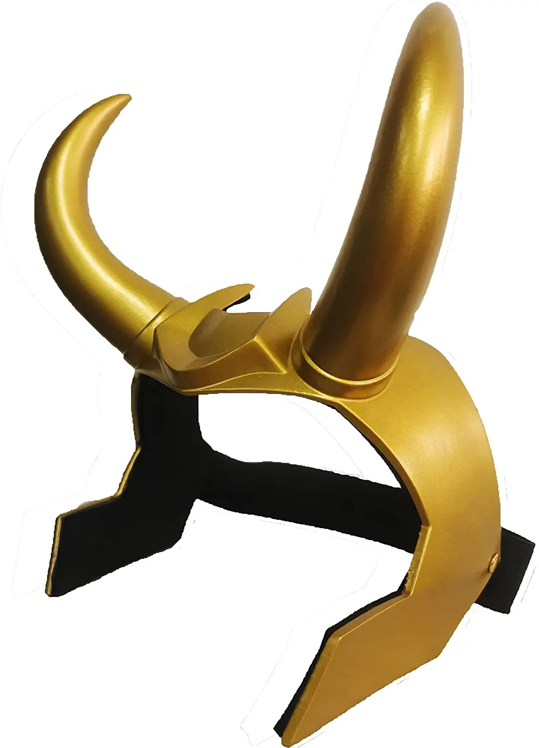 MsMay LOKI корона с рогами маска суперзлодей Золотой шлем Косплей маскарадные