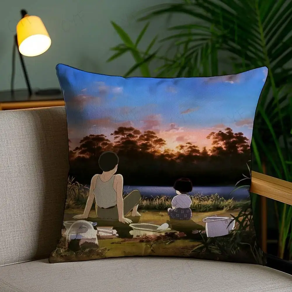 

Наволочка G-Grave of the Fireflies из флиса