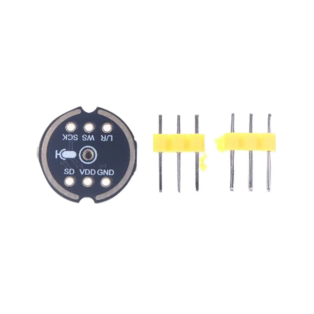 Фото Модуль всенаправленного микрофона DT75BG MS3625 с интерфейсом I2S, MEMS, высокая совместимость с INMP441, без пайки №2