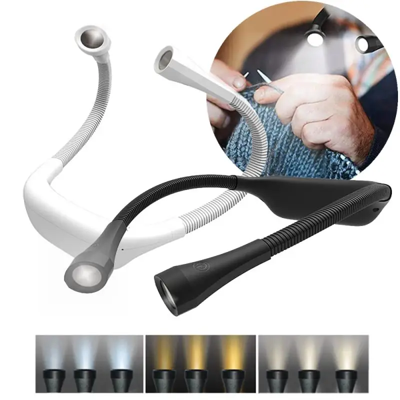 

Лампа для чтения с шеей, USB-зарядкой