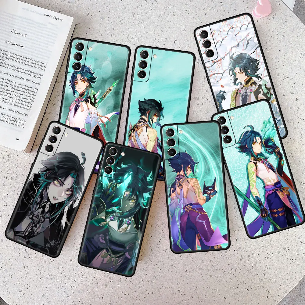 

Genshin Impact Xiao Game Style Soft Case Coque for Samsung Galaxy S20 FE S21 S22 Ultra S9 S21 FE S10 S22 Plus S20FE TPU Cell