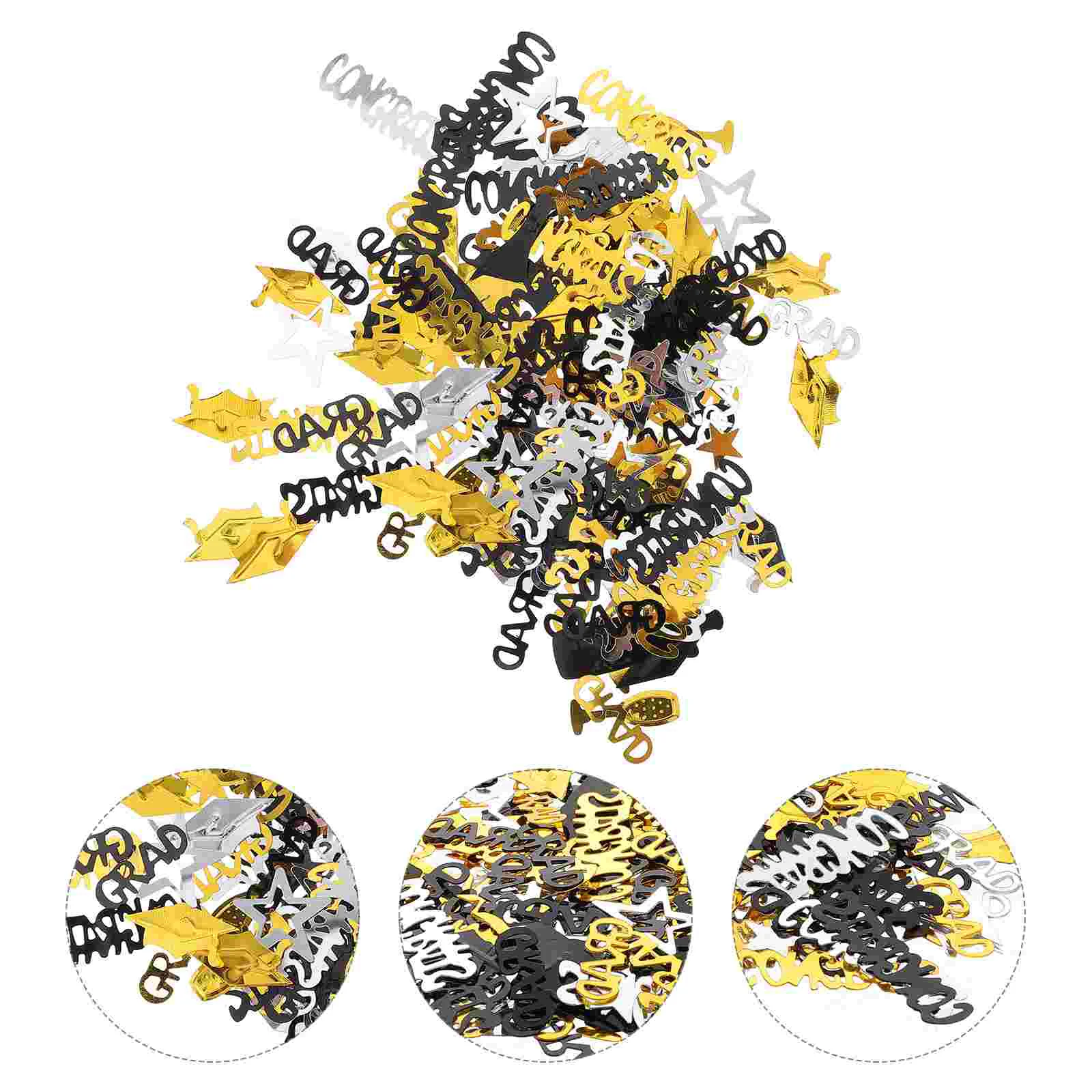 

2 Packs Graduation Party Confetti Chic Graduation Centerpieces Party Decors