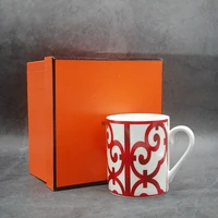 2022 european style bone china coffee mug high grade bone china afternoon tea cups ceramic mug for coffee gift box free shipping