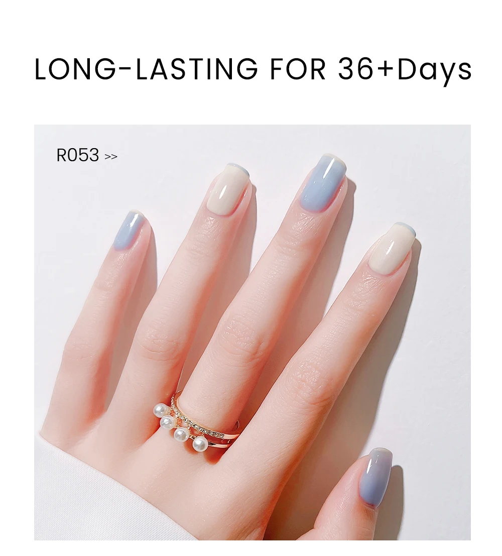 Гель-лак для ногтей полупрозрачный телесного цвета 10 мл