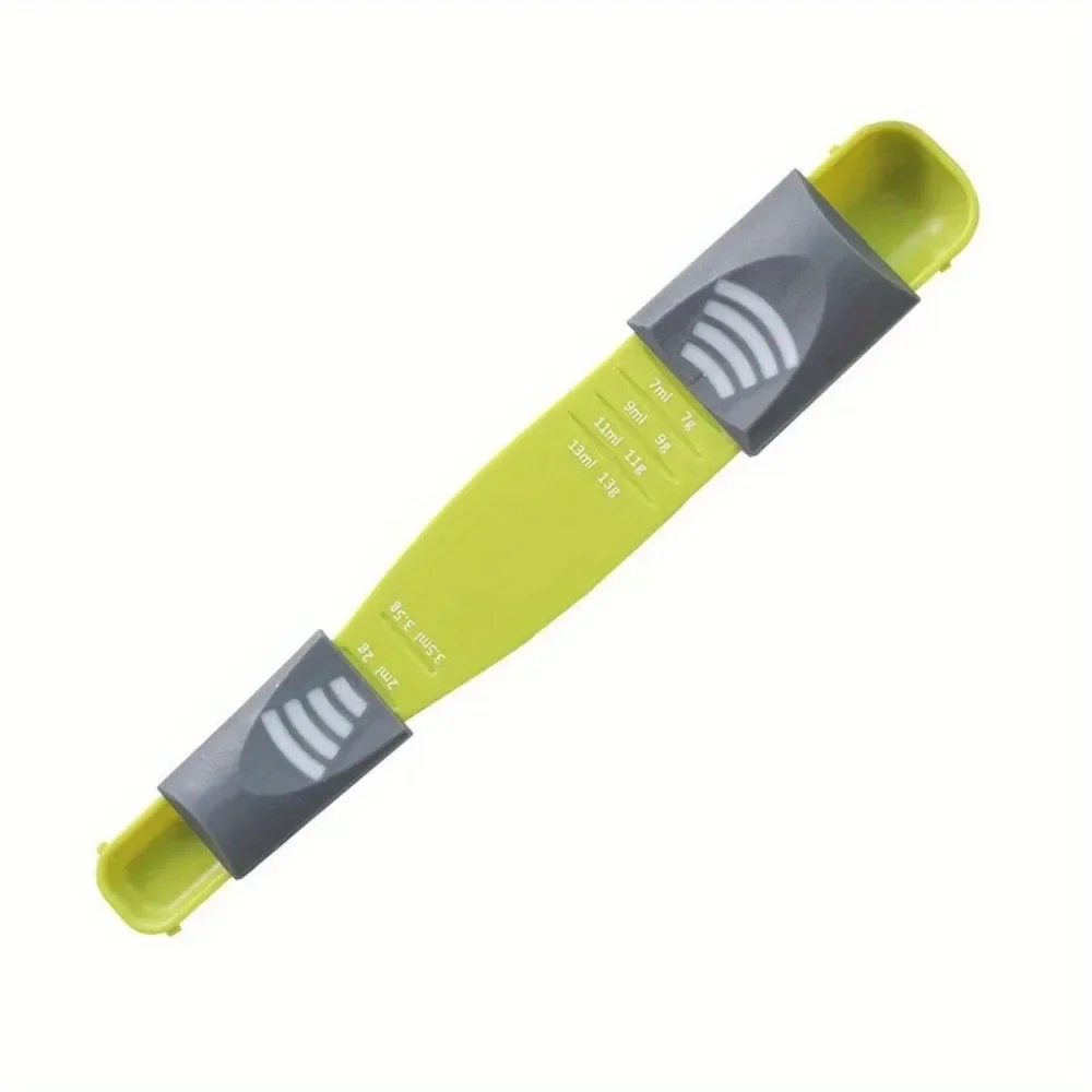 

Регулируемые кухонные весы, мерная чашка, двойной конец, восьми киосков, мерная ложка для соли, супа, кофе, чая, порошка, кухонные гаджеты