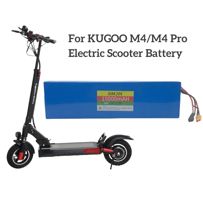 Литиевый аккумулятор для Kugoo M4/M4 Pro/Max Speed 48 В 15000 мАч 15 Ач 13S4P 18650