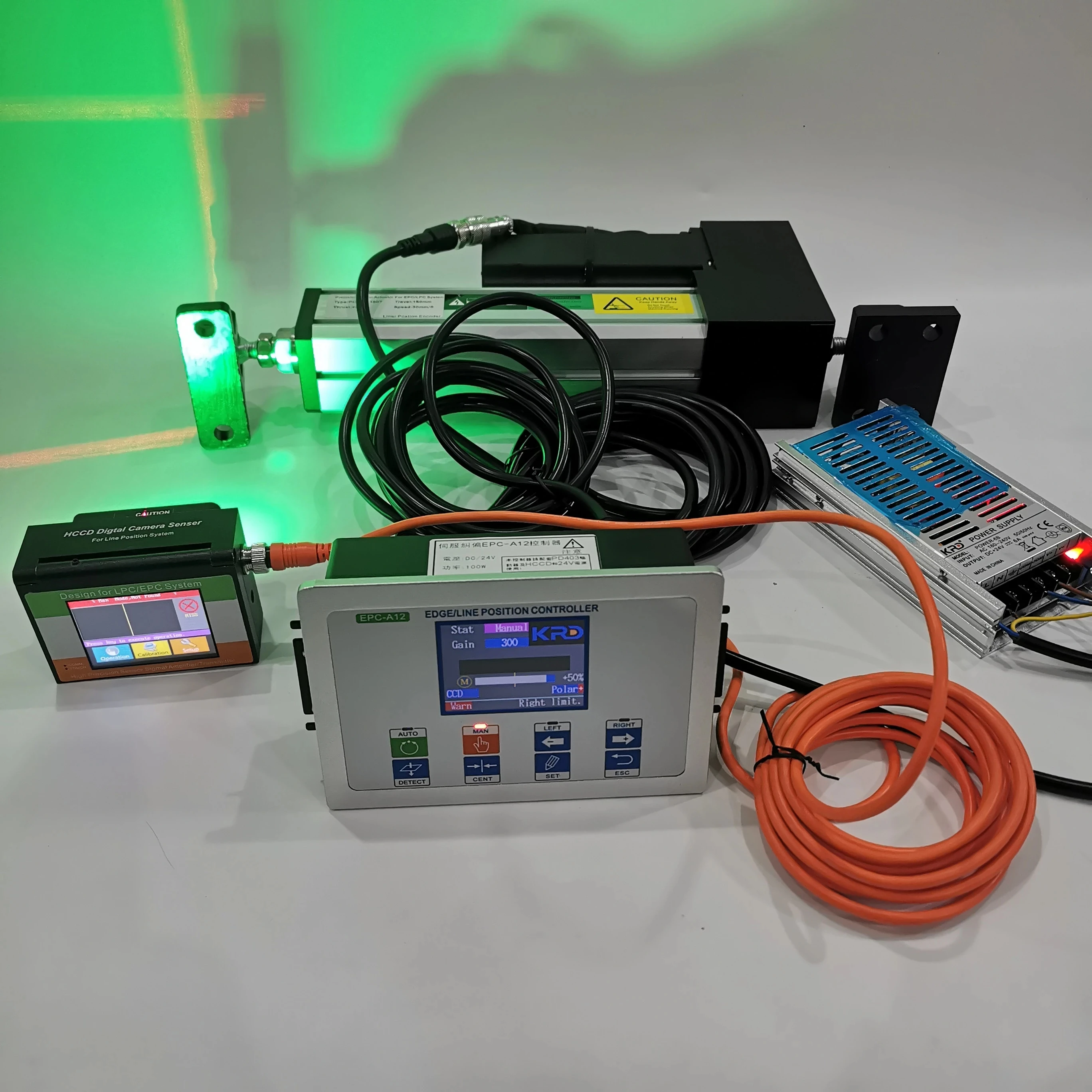 

Web Guide Control system with CCD Sensor