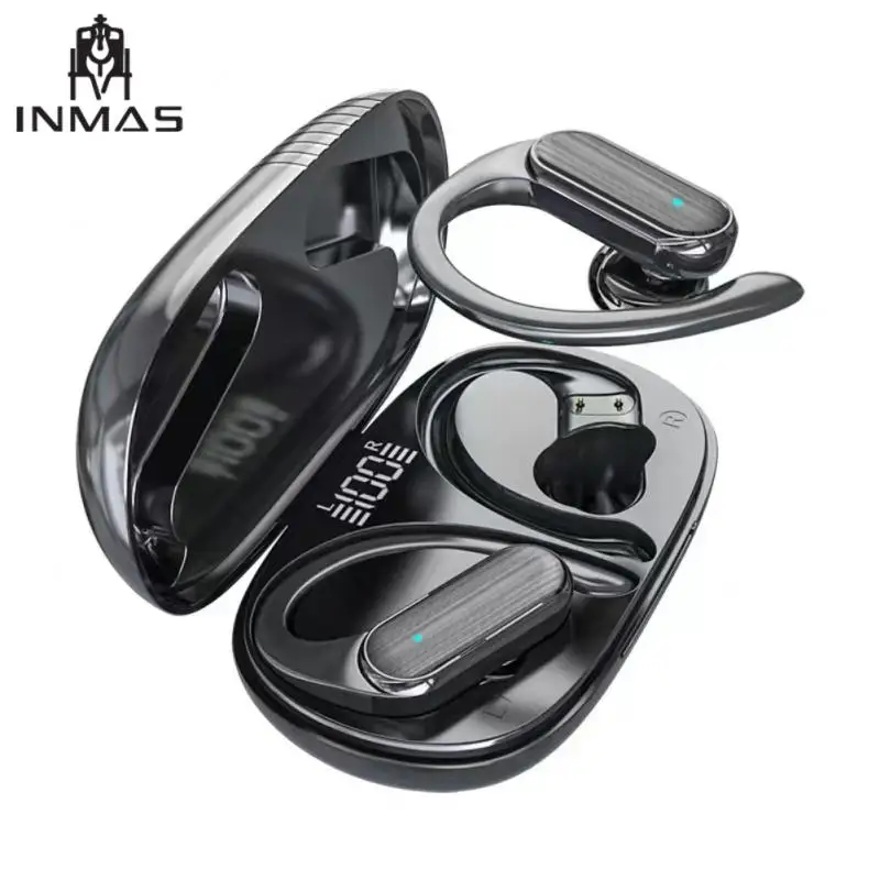 

TWS Wireless Bluetooth5.3 Earphone ENC Noise Canceling Earbuds Waterproof Sport Touch Gaming HIFI Headphone HD Call Long Standby