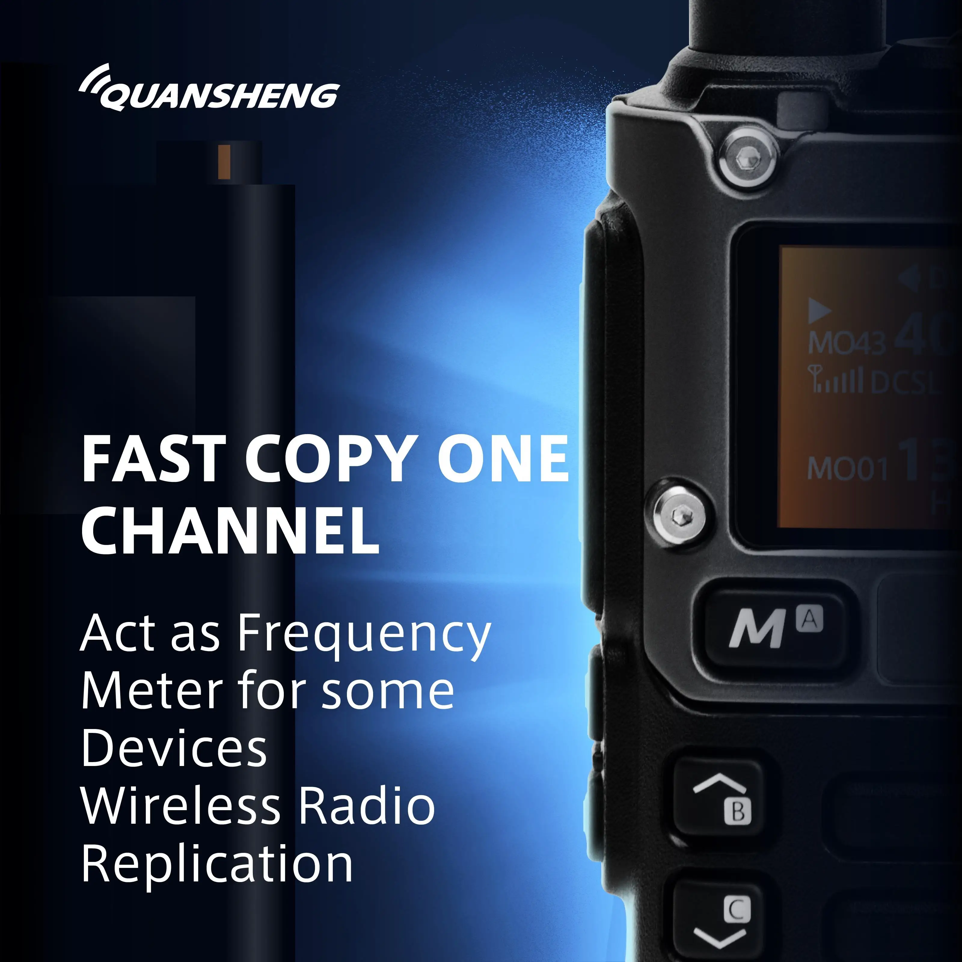 Фото Рация Quansheng UV-K6 (обновленная версия UV-K5) 5 Вт, авиационный диапазон, зарядка Type-C, UHF/VHF, скремблер, NOAA, беспроводная частота №5