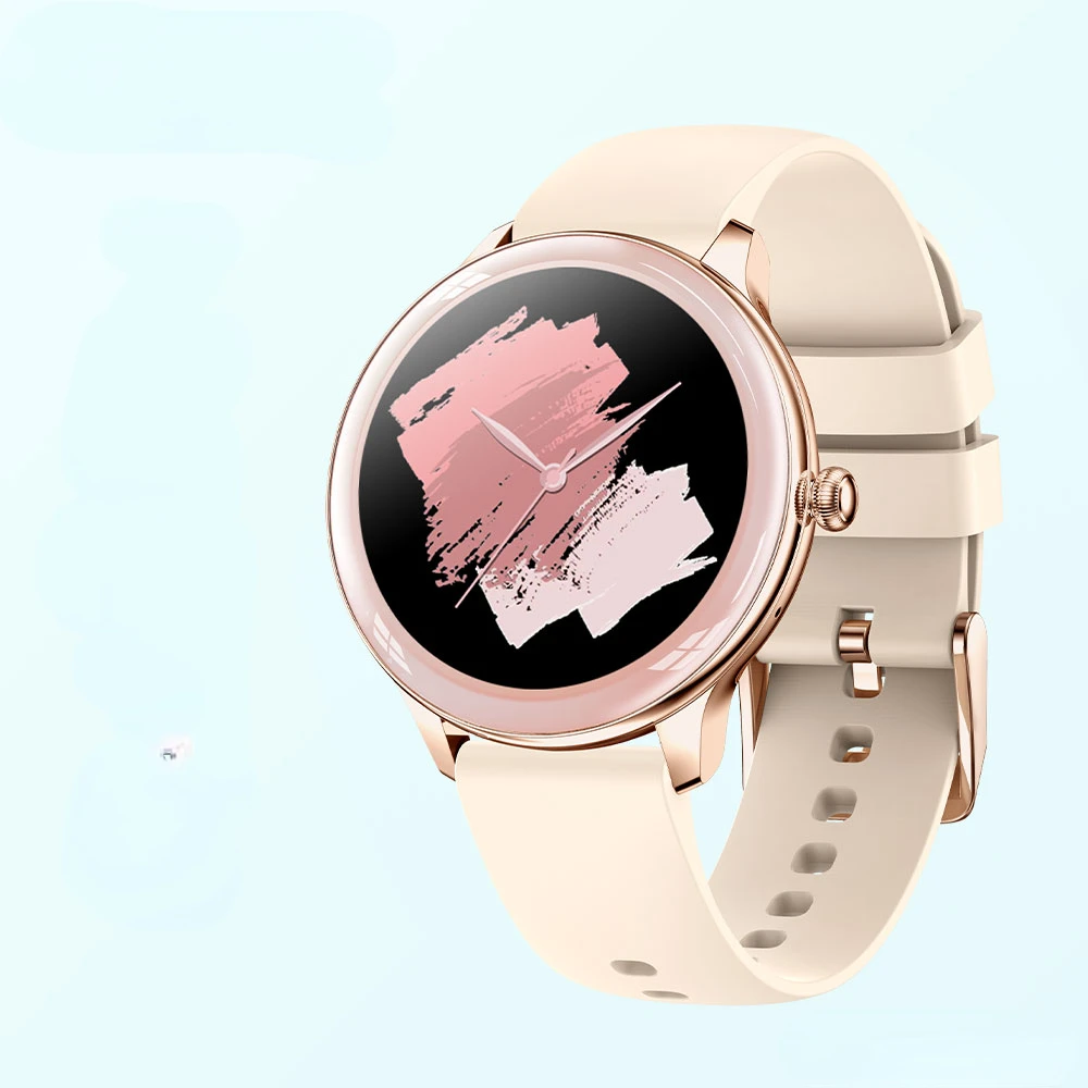 

2023V33 Lady Smartwatch 1.09 inch Full Screen Thermometer Heart Rate Sleep Monitor Women Smart Watch New Free shipping Low price