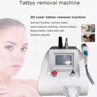 2022 portable multifunction eyebrow washing tattoo removal laser beuty machine nd yag optical maser picosure for commercial