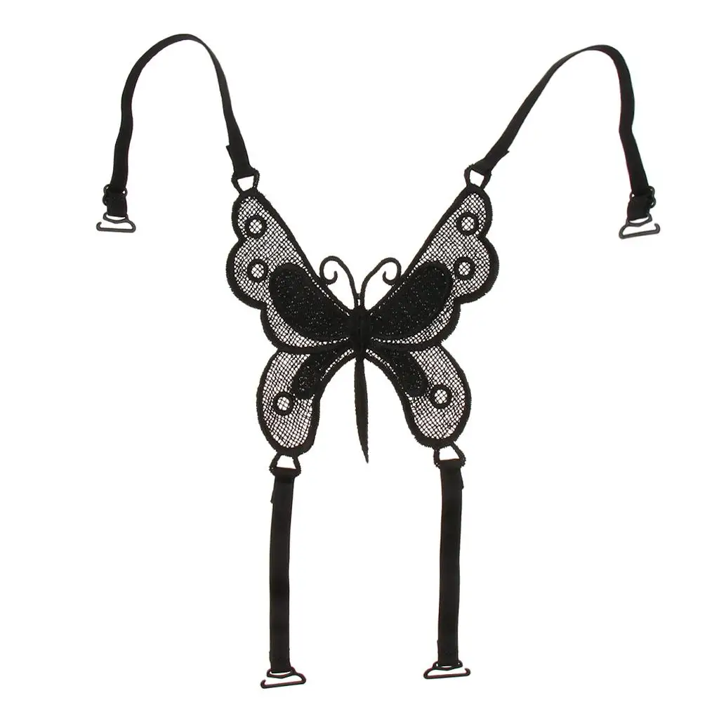 

Adjustable Butterfly Lace Back Bra Strap Replacement Converter