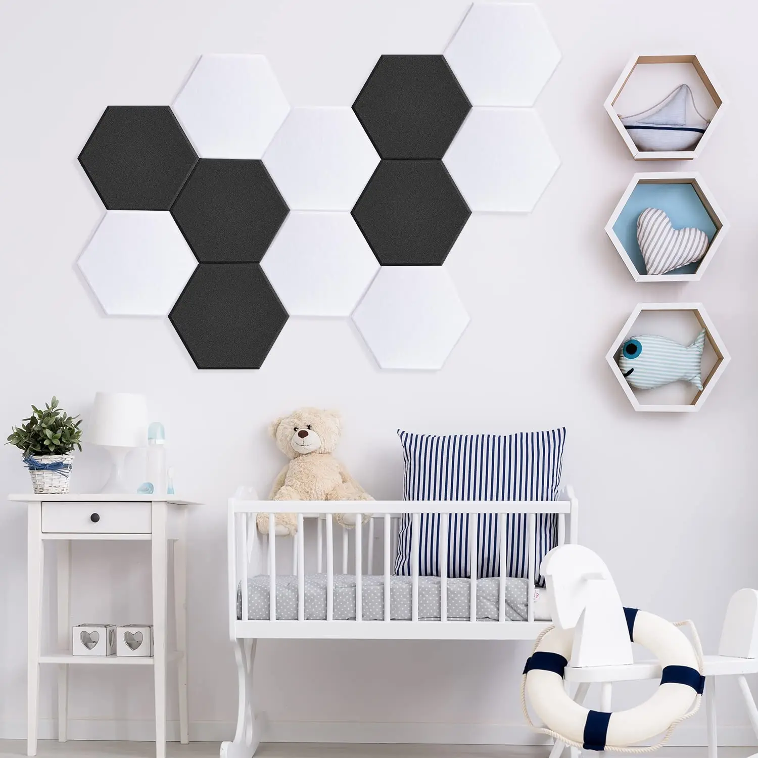 6 шт./упаковка акустические панели со скошенными краями |