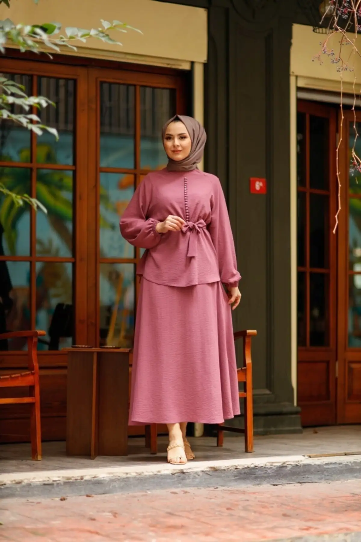 

The Team Taylor Button Skirt Hijab Women's Islamic Team 2021