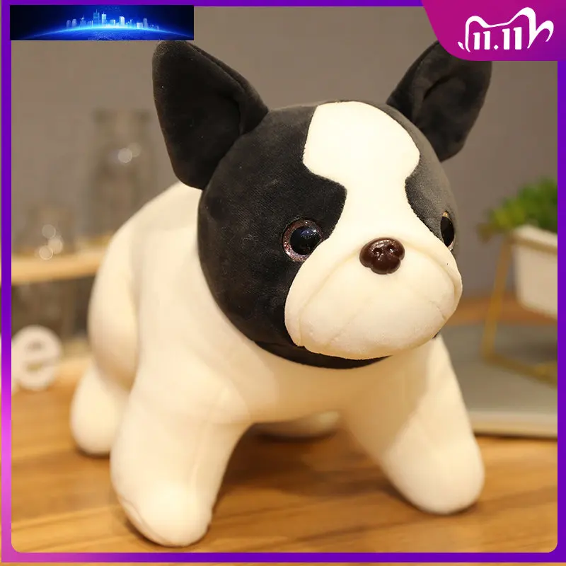 

25cm Cute Bulldog Plush Doll Stuffed French Bulldog Plush Toys for Children Soft Throw Pillow Baby Kids Puppy Gift Fidget Toys