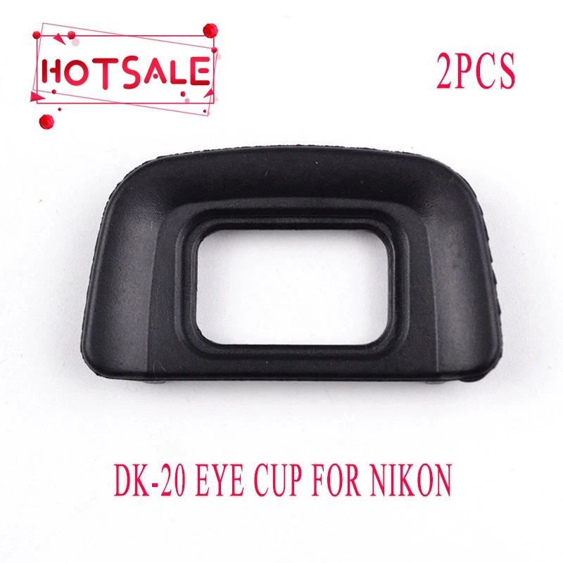 Окуляр для зеркальной камеры Nikon F55 F65 F75 F80 D40 D40X D50 D60 D70 D3000 D3100 D3200 D3300 D5100 D5200, 2 шт.