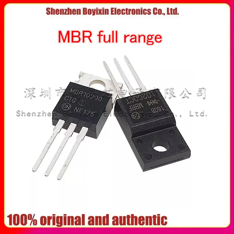 MBR10100CT 10200CT MBR10150CT MBR20100CT MBR20150CT MBR20200CT MBR10100CT/10200/10150/20100/20150/MBRF20200/30100 пластиковый корпус