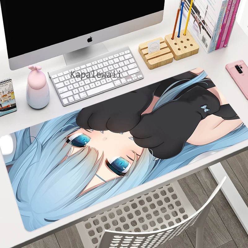 large mouse pad sexy girl cosplay cat mouse pad gamer keyboard laptop mat gaming mouse pad anime mousepad creative carpet rug free global shipping
